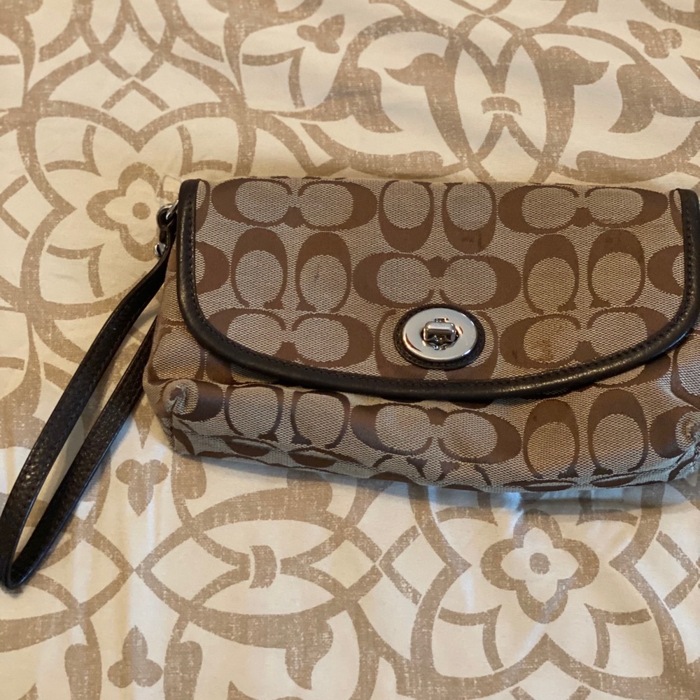 Coach wristlet
